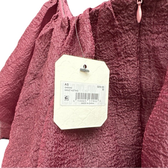 NWT Altar’d State Sadie Winetasting Mini Ruffle Dress - Picture 6 of 11